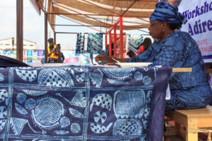 The history of Adire Textile making on Bellafricana