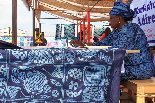 The history of Adire Textile making on Bellafricana