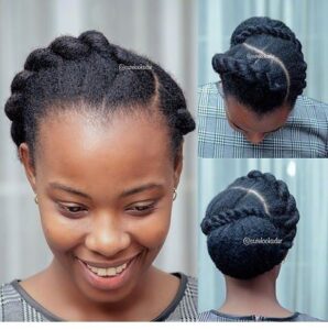 Twisted cornrows by Melissa Erial